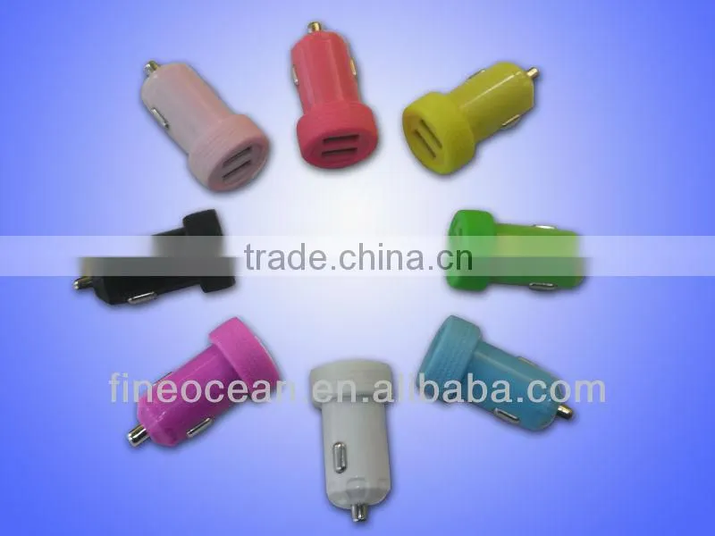 Universal charger, Universal car charger with two USB ports 3A