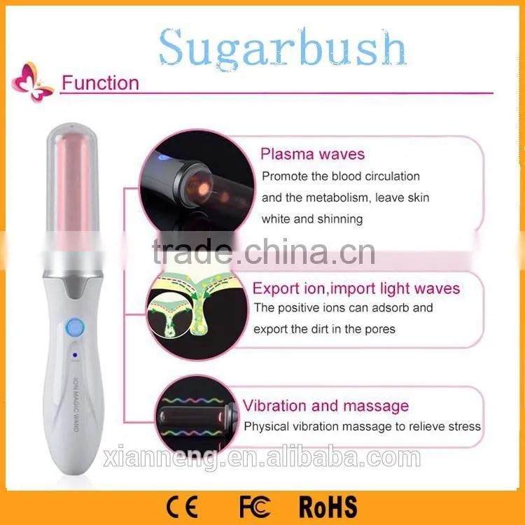 Handheld Rechargeable Skin regeneration magic wand facial massager scar removal