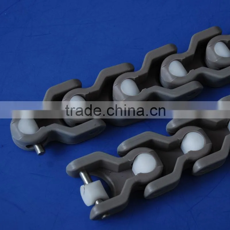 Engineering cheap price teflon conveyor belt plastic pom slat conveyor belt chain for machining