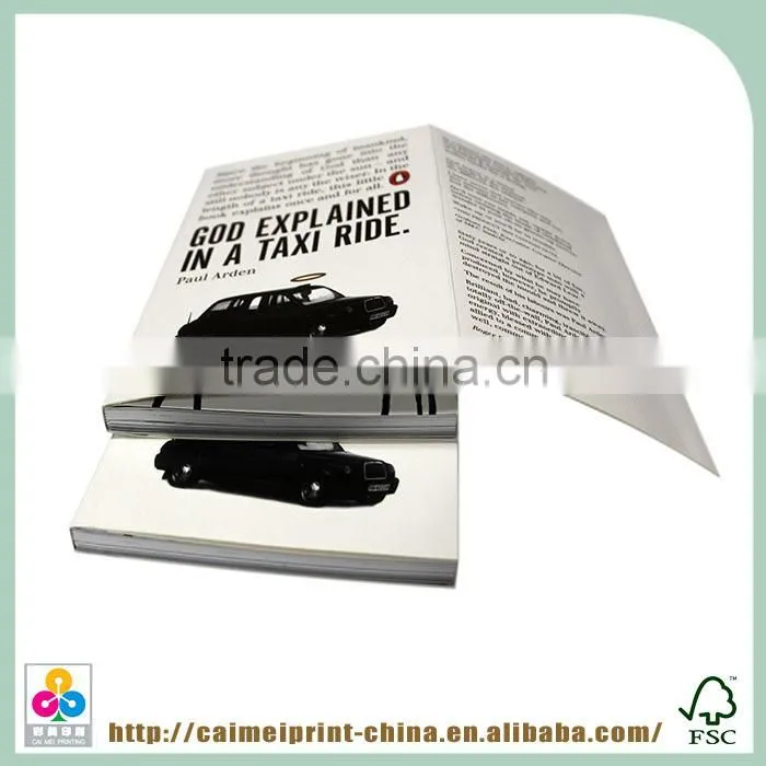 Perfect Binding Softcover Book Printing Service