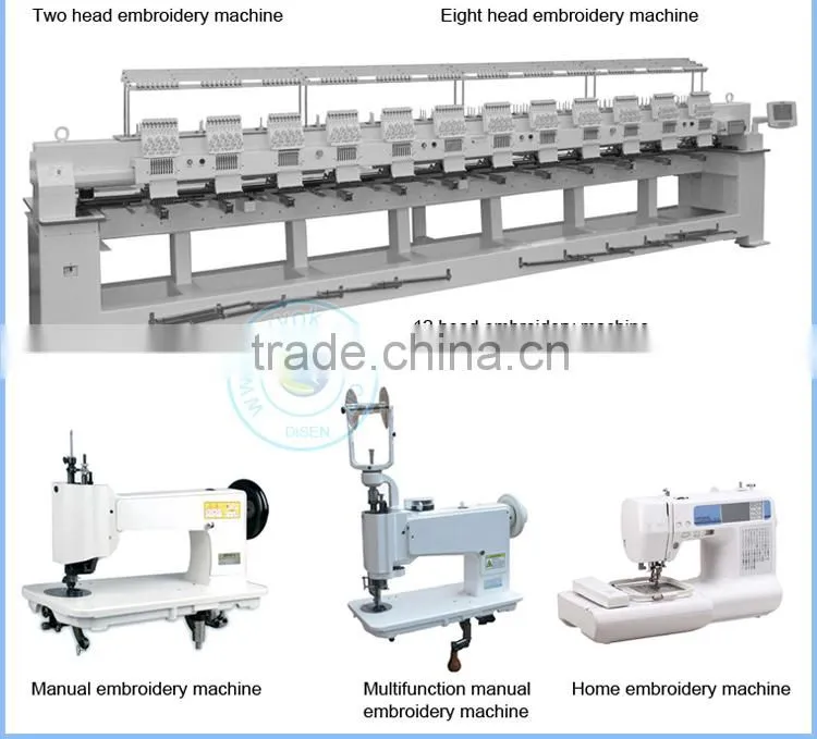 Tubular embroidery machine