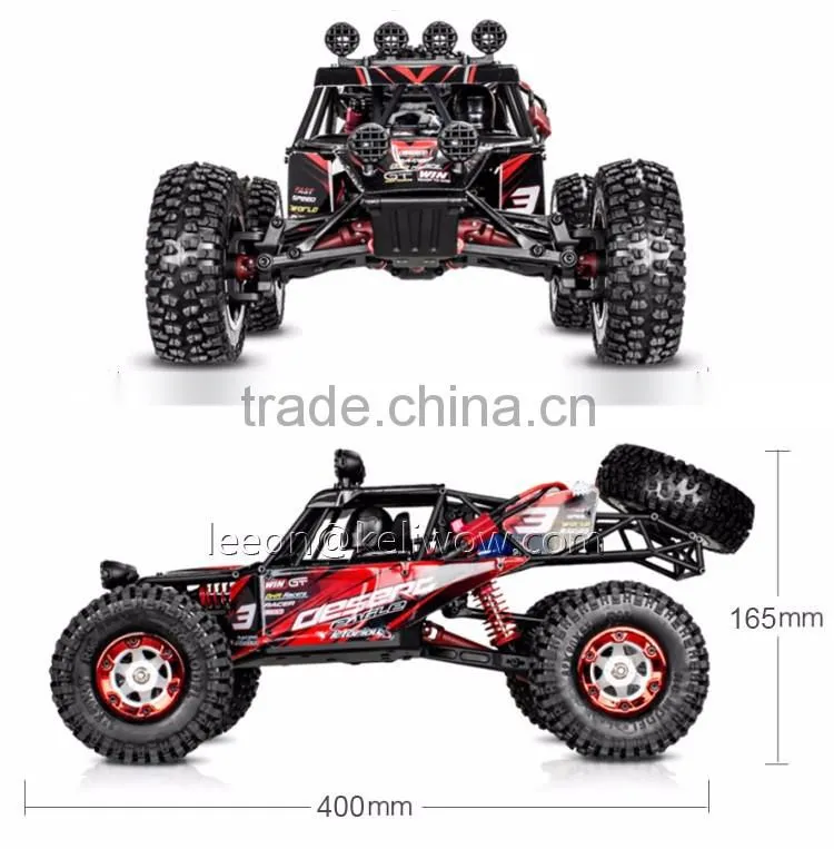 2.4G 4WD 1:12 Full Scale Remote Control Hobby RC Truck Model