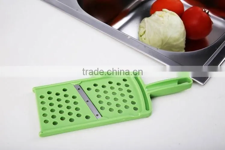 S/S+ABS 24.5*8.8*1.6 Kitchen tools practical and convenient vegetable planing/multifunctional manual grater