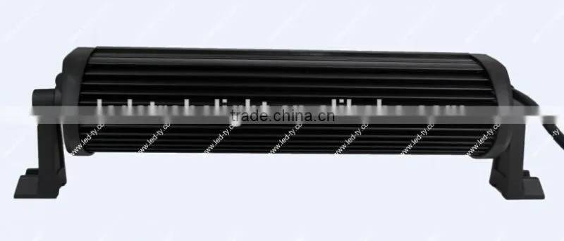 High Quality Amber and White LED Light Bar 13.5" LED Driving Light Bars 72w Car LED Light Bar
