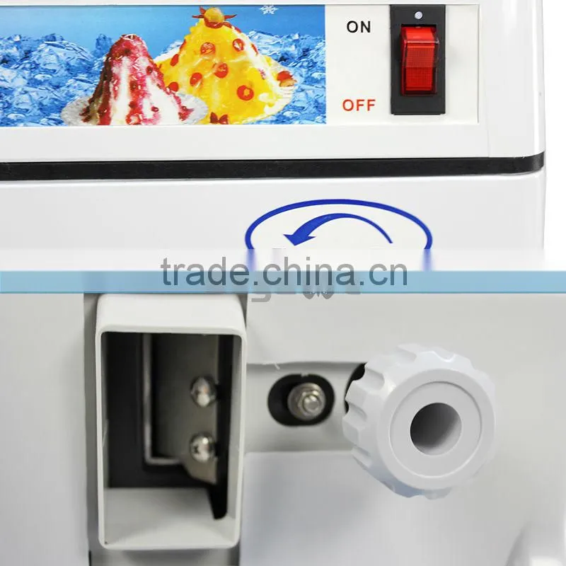 NEW ICE CRUSHER MAKER COMMERCIAL ICE SHAVER SNOW CONE MACHINE DEVICE
