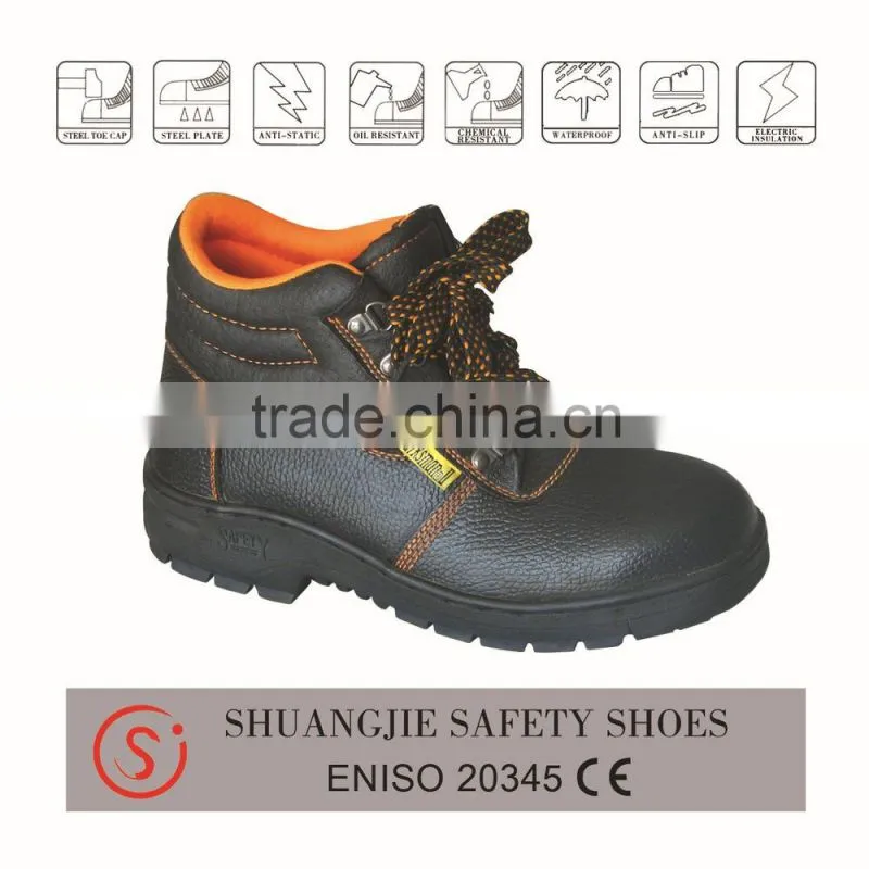 Cheapest men's safety boots safety shoes with steel toe 9056