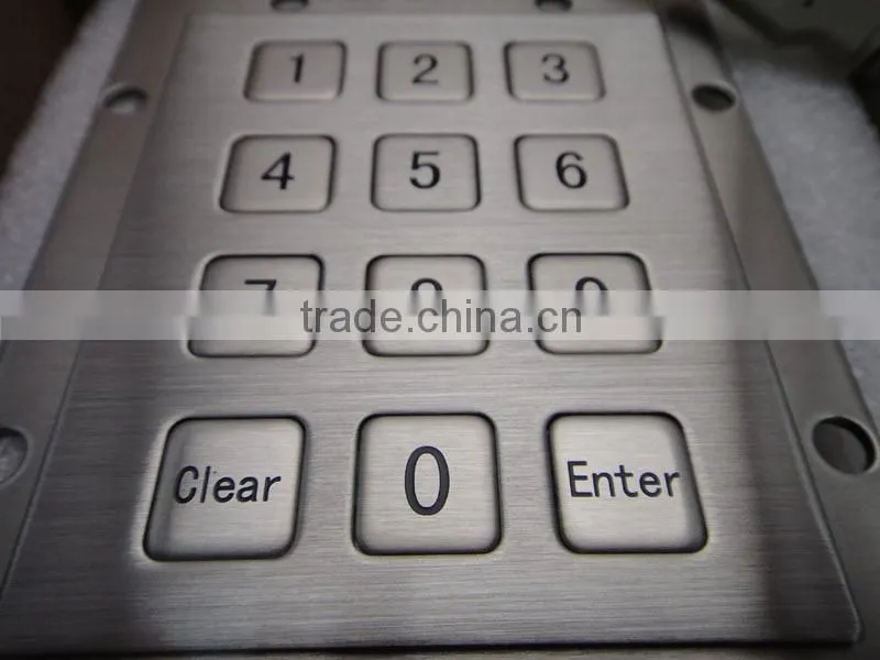 ATM keypad parts