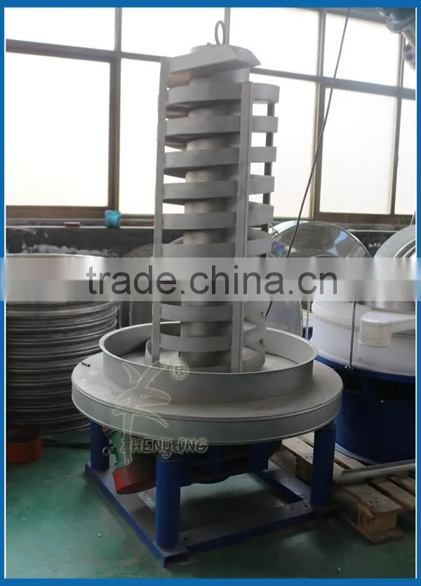 Carbon steel vibration vertical lift conveyor