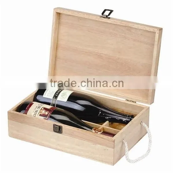 Fashion Natural Wooden Wine Boxes