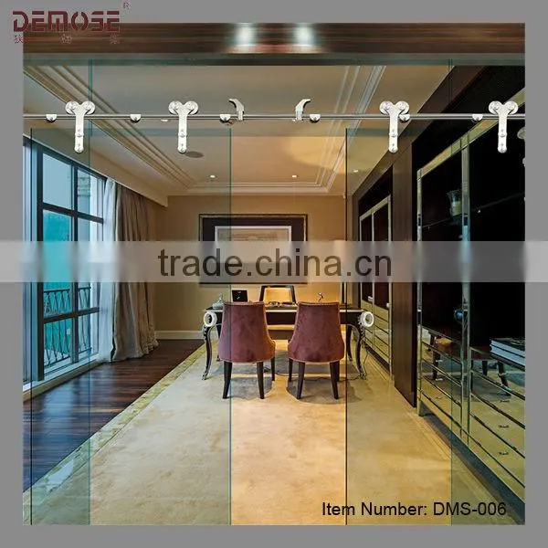 Interior commercial double glass doors/frosted glass interior doors