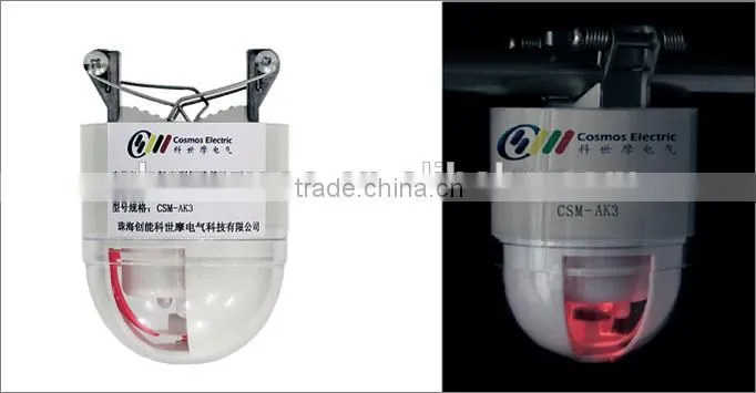 Overhead line short-circuit and ground fault indicator