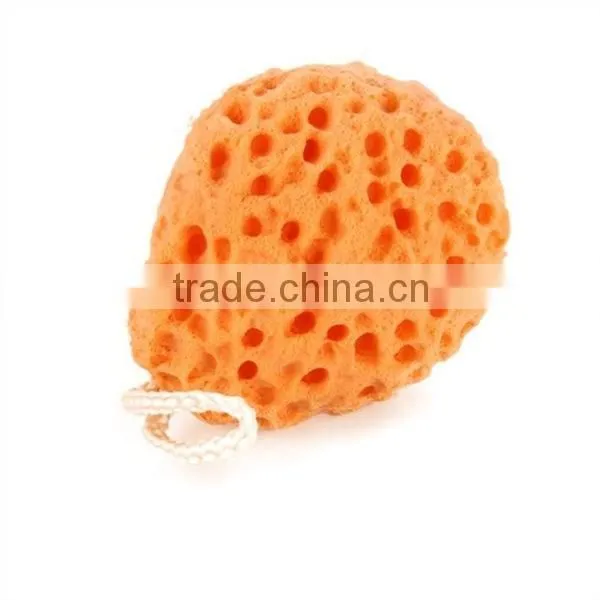 Shower Spa Body Cleaning Sponge Scrub (Orange)