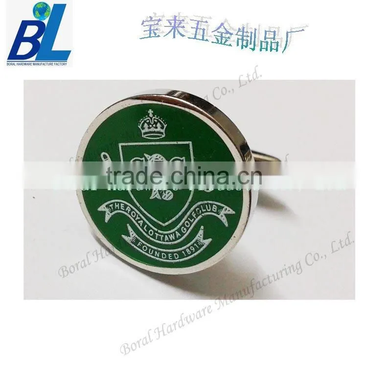 Fashion enamel footprint custom cufflinks for men