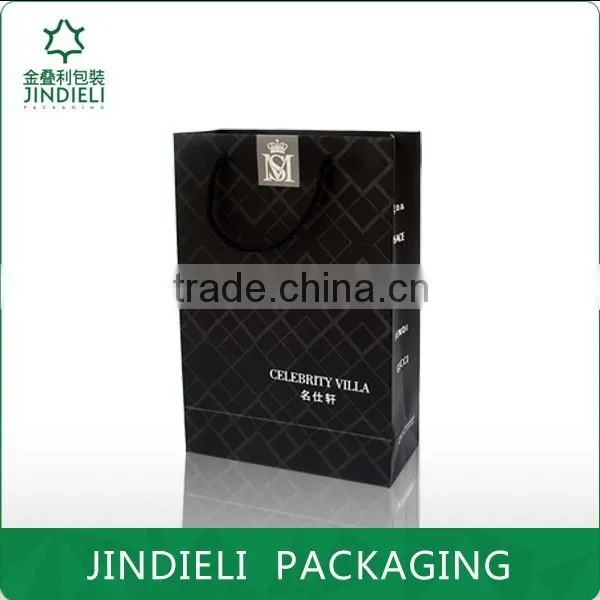 Fancy gift paper bag packaging with factory price