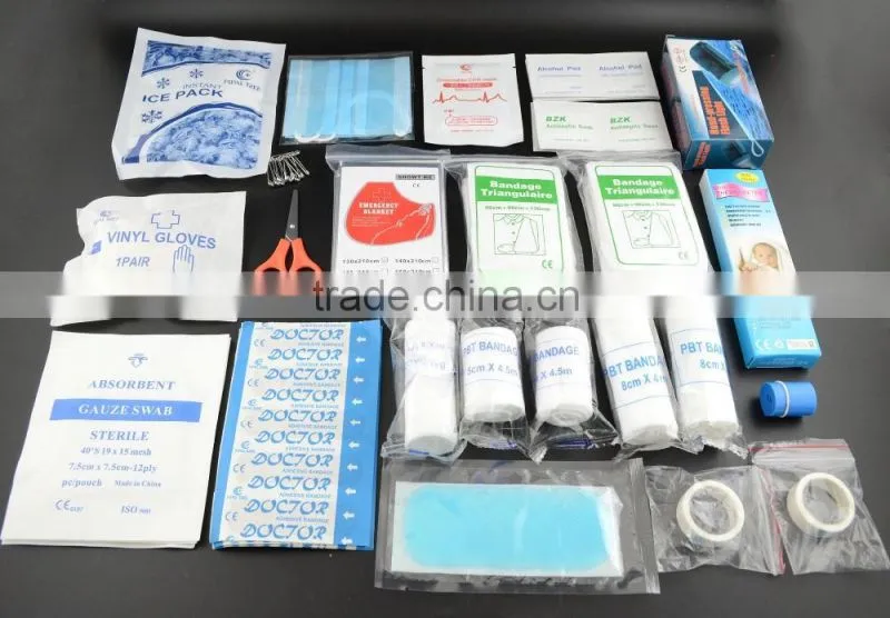 Outdoor First Aid Kit Bag Emergency Medical Travel Home Survival Sports