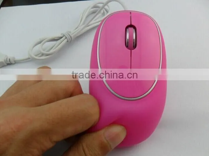 Computer Soft Silica Gel USB Wired Optical Wired Mouse