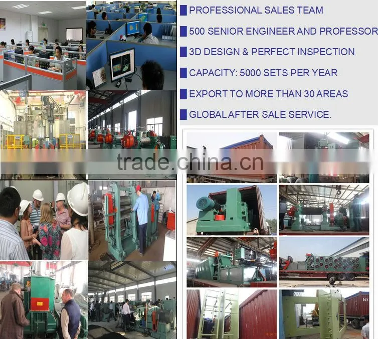 Rubber Refining Mill Main Machine used in Rubber Reclaimed Line