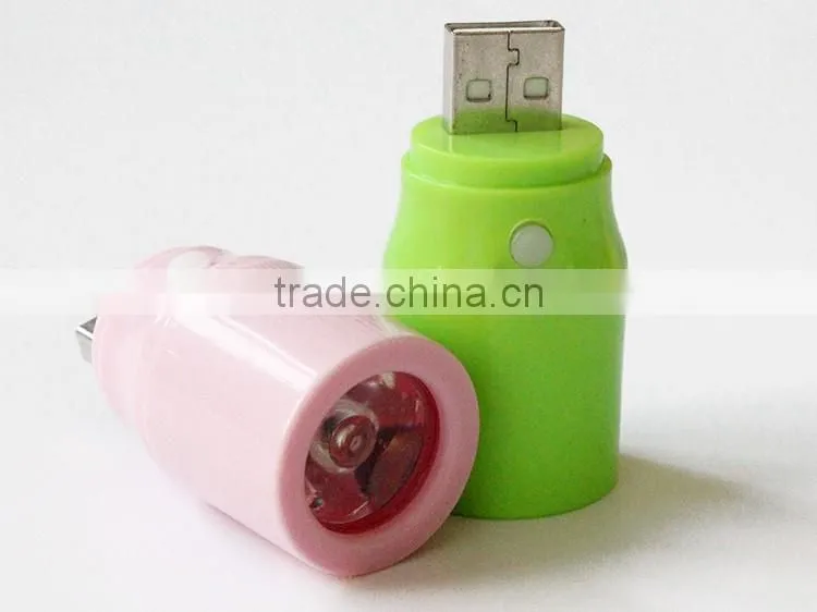 multicolor portable colorful on-off USB universal light