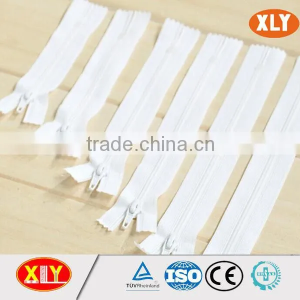 New arrival special nylon zipper , adhesive nylon zipper