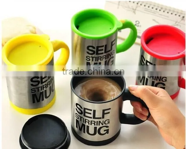 Self Stirring Mug Coffee Cup Mixing Cup