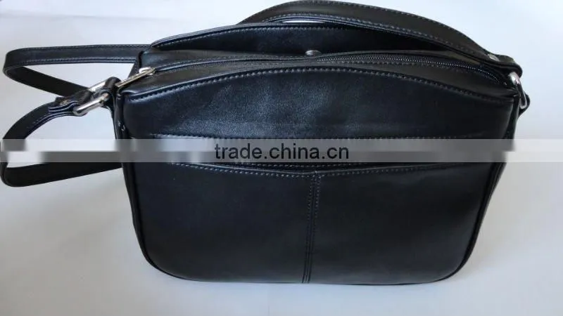 Black Genuine Leather shoulder bag