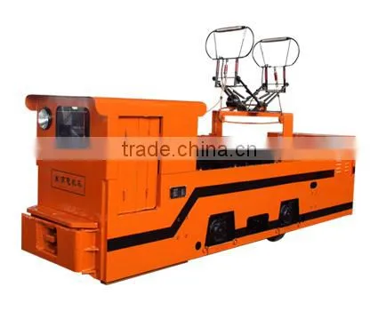 10 tons overhead line electric locomotive, China manufacture mining locomotive
