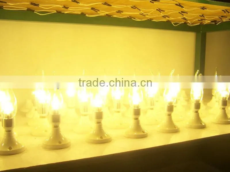 warm white LED Candle Light, Energy Saving Bulb Lights, e14 270lm