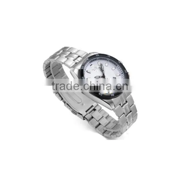 Hot tachymeter stainless steel men watch 2015