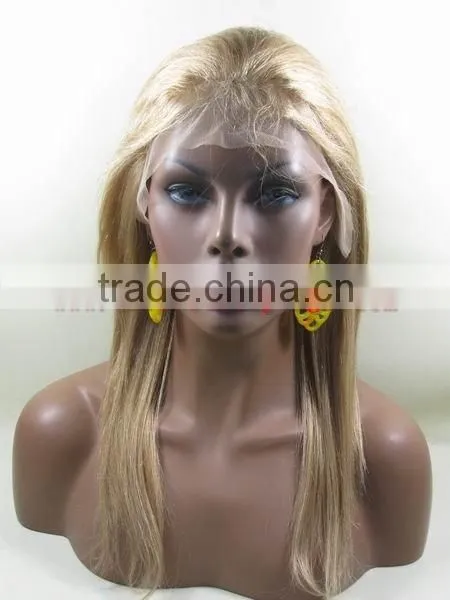 100%human hair lace front wig /accept paypal