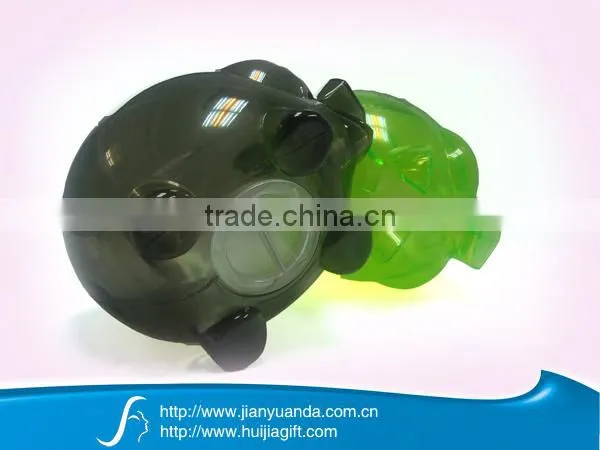 Piggy bank designed for coin collection