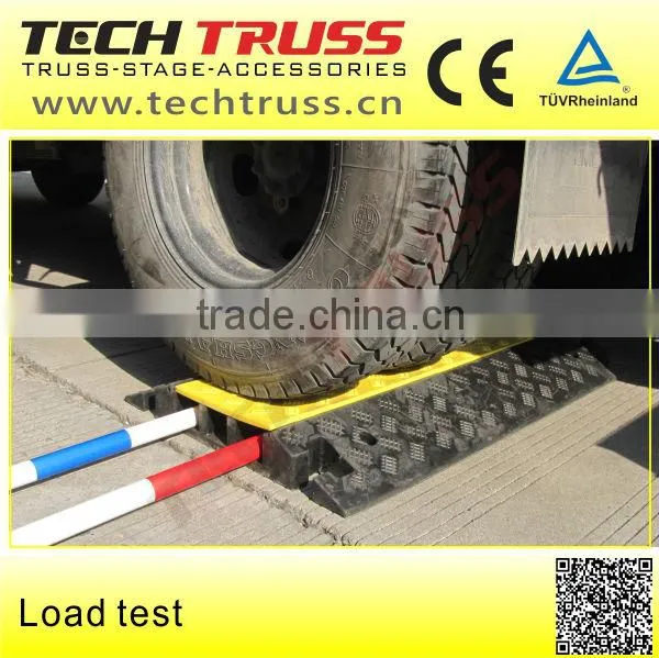 PU 2-channel floor popular promotion cable cross for entertainment show