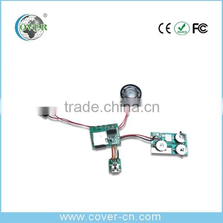 Recordable sound module for greeting cards/ Birthday card/ Business card