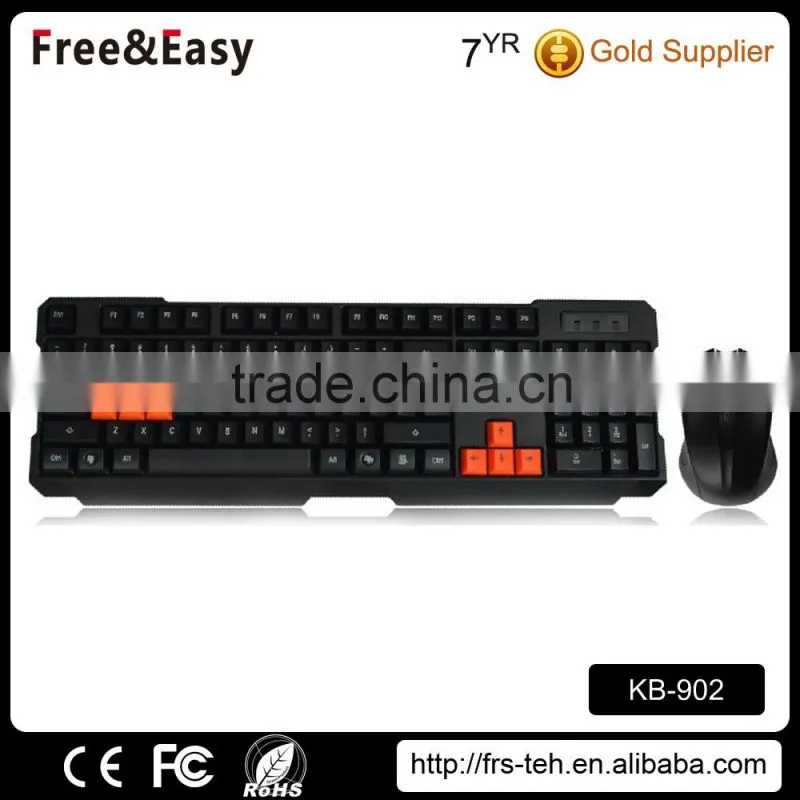 2.4G Wireless Keyboard and Optical Mouse Combo for Tablet Desktop PC