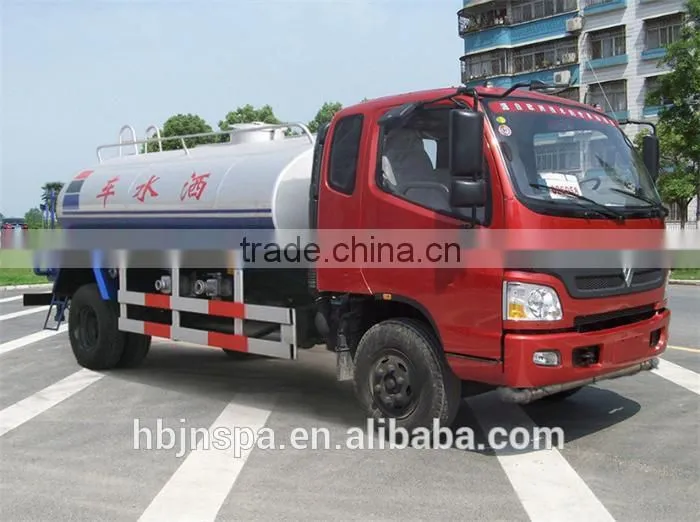FOTON best-selling 8000L water bowser truck for sale