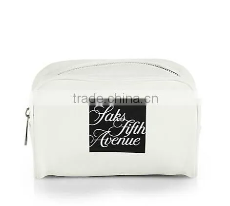 trendy custom PU shiny cosmetic bag