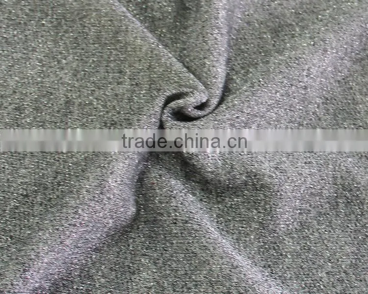 women fashion french terry silk cotton fabric