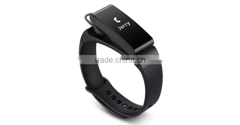HUAWEI TalkBand B2(Black) bluetooth phonecall smart wristband steps calories distance time sleep waterproof NFC New Arrival