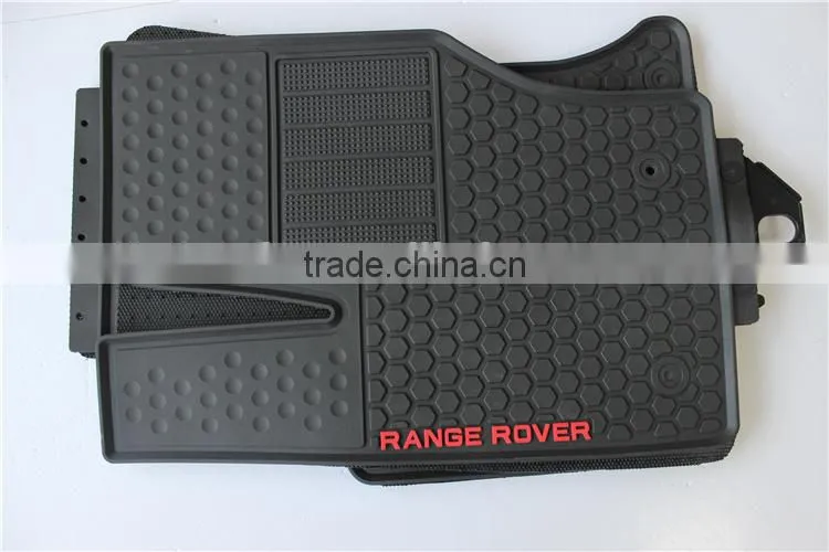 Waterproof Custom Fit Floor Liners Floor Mats for Range Rover Sport 2014 - Black