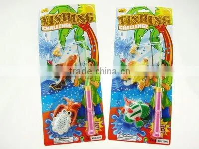 magnetism fish game toy