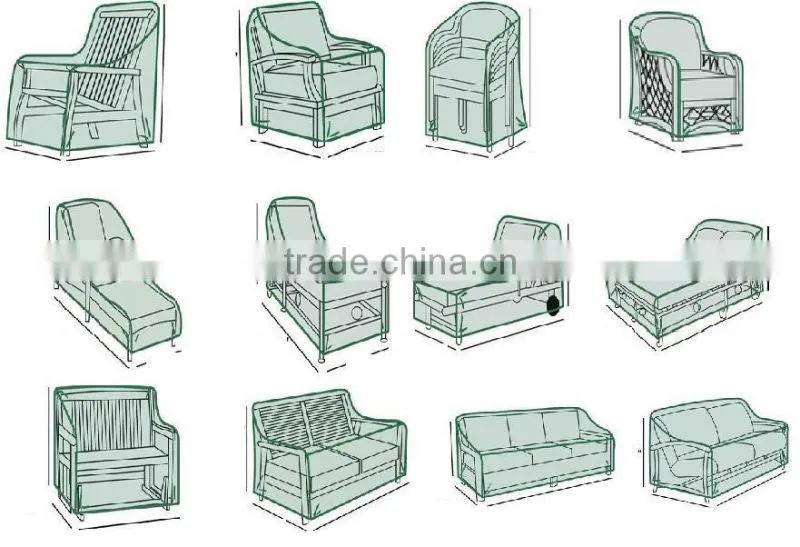 2012 suitable waterproof garden Chair Cover