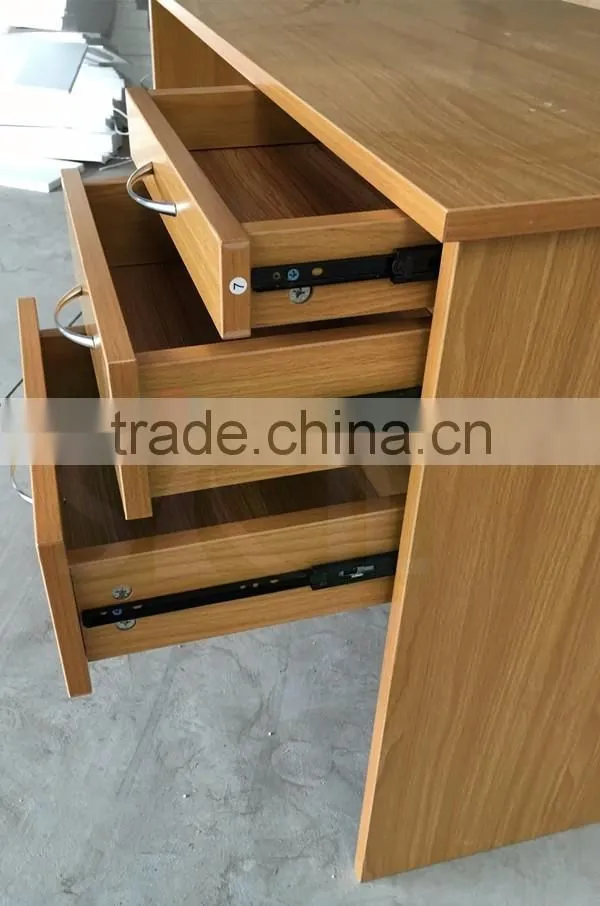 wooden computer table