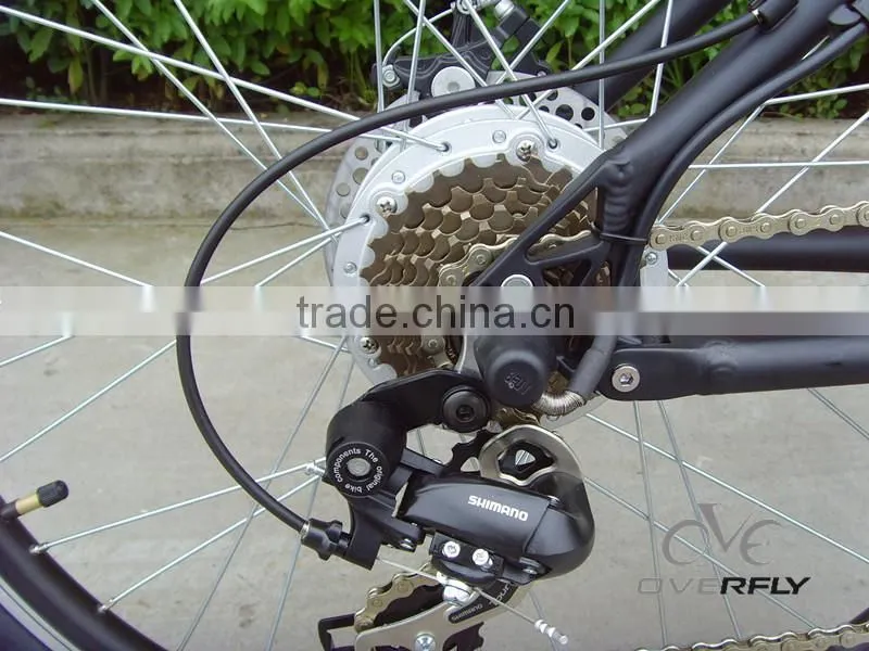 26 inch Mountain Folding Electric Bicycle with 250W Brushless Motor and Alloy Aluminum Frame XY-TDE09Z