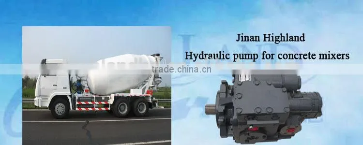700 bar hydraulic pump for concrete mixer producer made in China