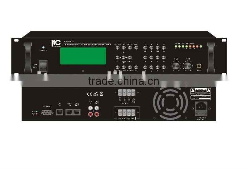 ITC T-8000 8*8 Audio Matrix PA System Public Address System