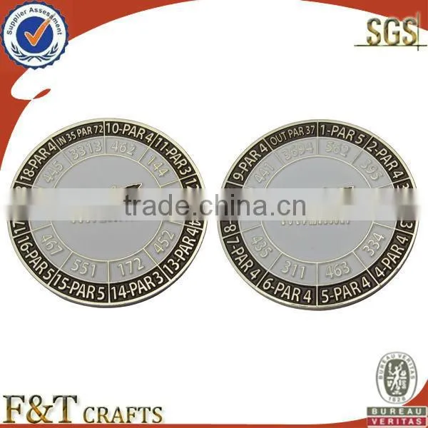 europe souvenir bronze soft enamel colored metal indian coin manufacture