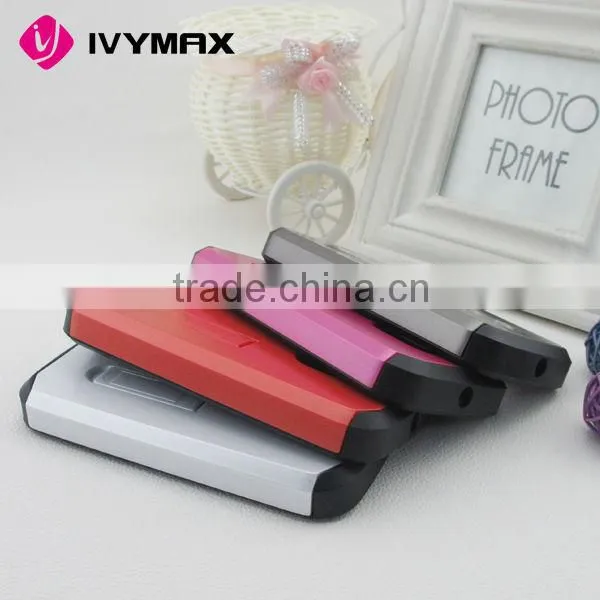 China Factory supply slim armor stand case for motorola e2