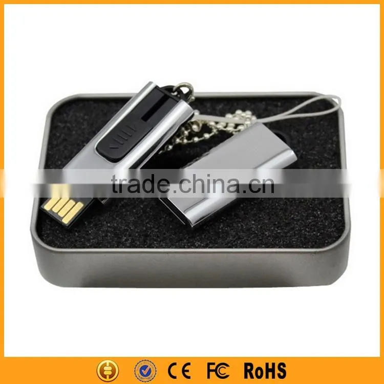 Real Capacity Leather&Metal usb flash drive 500gb with gift box