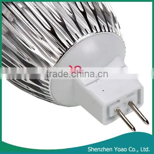 GU5.3 MR16 5x1W 12V 500LM 6000k White Light LED Sport Light