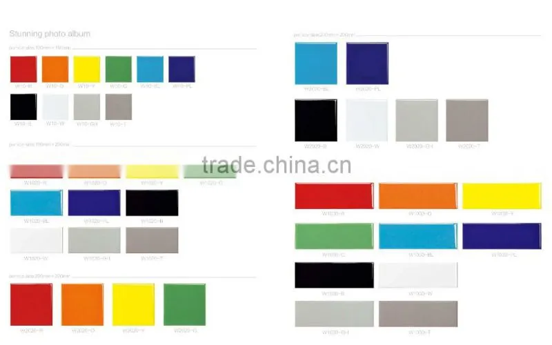 15x15 red square wall tiles, interior kitchen tile, glazed bathroom indoor tile