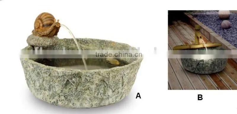solar powered water feature/Solar floating beaver fountain SO5028